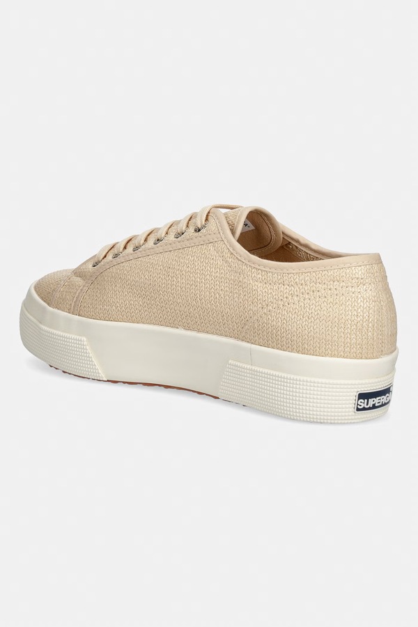 2740 PLATFORM RAFFIA кеды женские Superga цвет коричневый фото 2