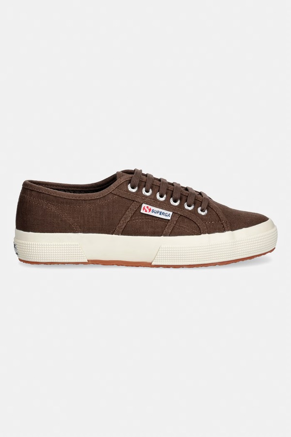 2750 LINEN кеди жіночі Superga колір коричневий фото 2