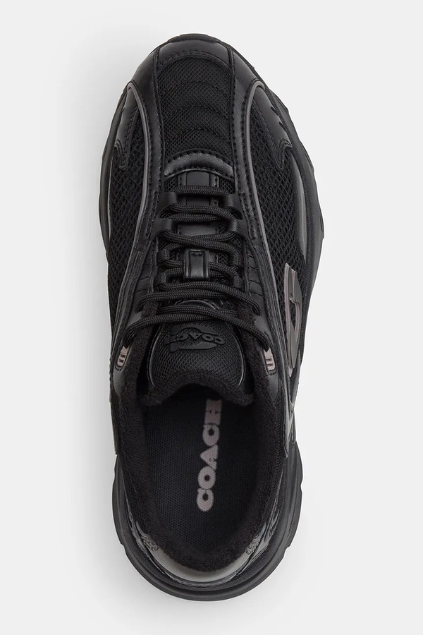 BOLT RUNNER кросівки жіночі шкіряні Coach колір чорний фото 4