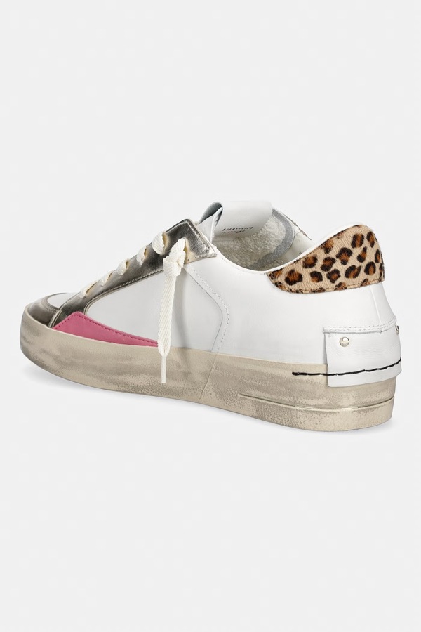 SK8 DELUXE WEDGE кросівки жіночі шкіряні Crime London колір білий фото 2
