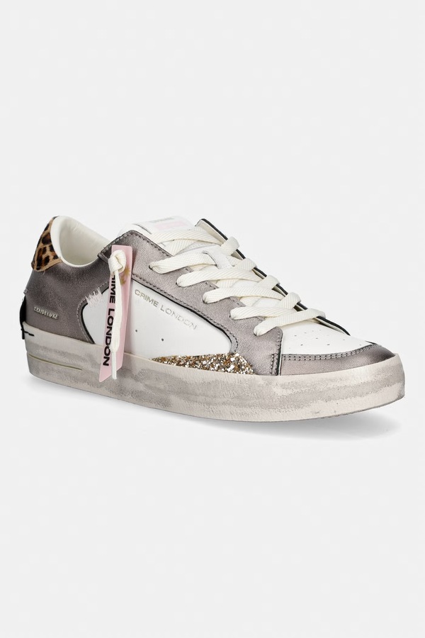 SK8 DELUXE кросівки жіночі шкіряні Crime London колір коричневий