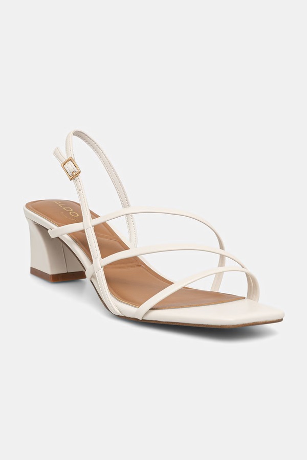 Босоножки кожаные Aldo 14334652 цвет бежевый