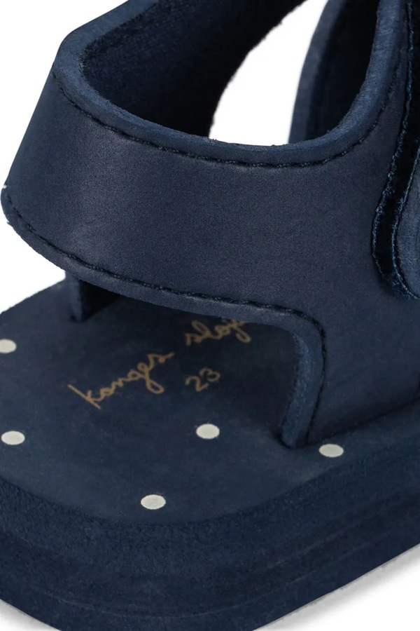 Дитячі сандалі Konges Sløjd SABLE SANDAL колір синій фото 4