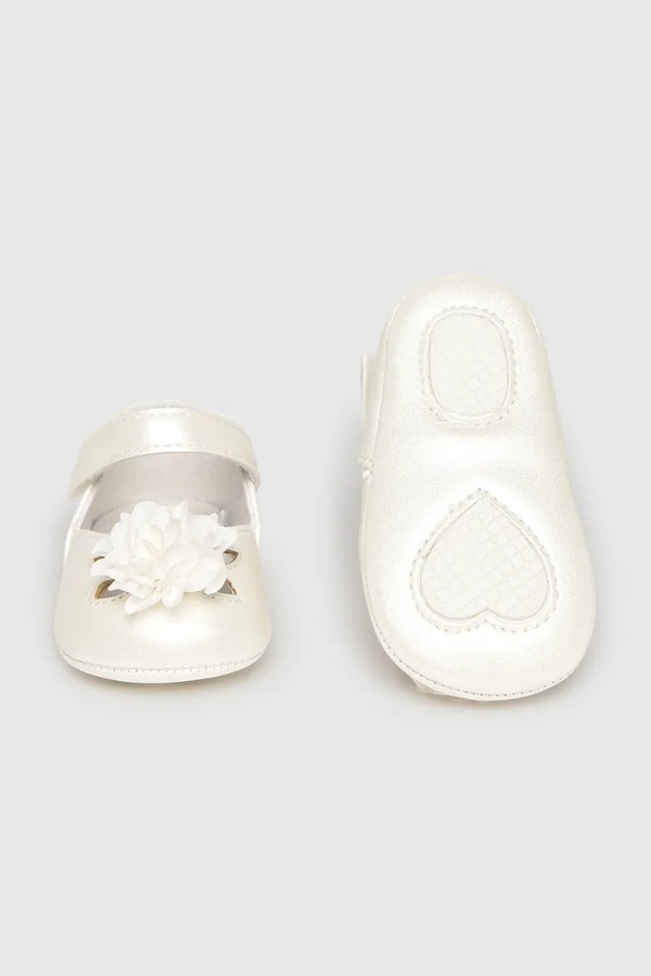 Ботинки для младенец Mayoral Newborn цвет белый фото 2