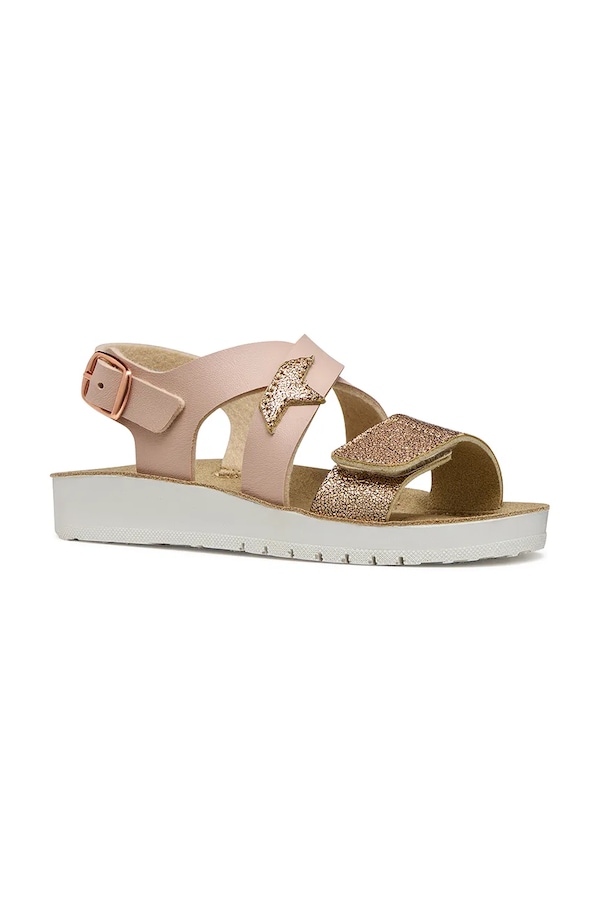 Босоніжки дитячі Geox SANDAL COSTAREI колір рожевий