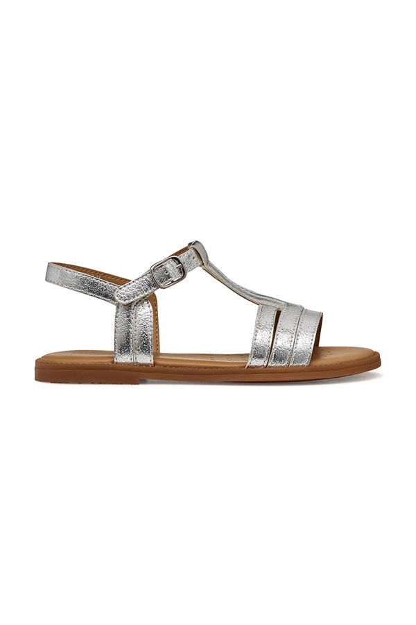 Босоніжки дитячі Geox SANDAL KARLY колір срібний фото 2