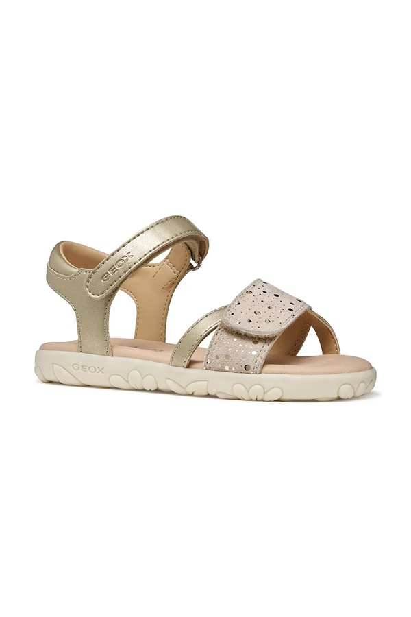 Дитячі сандалі Geox SANDAL HAITI колір золотий