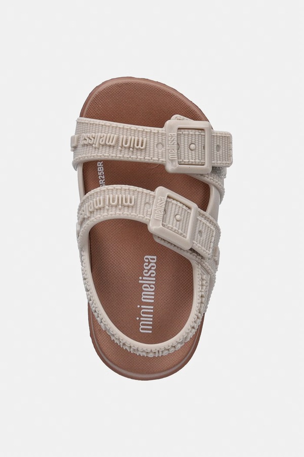 Дитячі сандалі Melissa COZY M LOVER BB колір бежевий фото 4