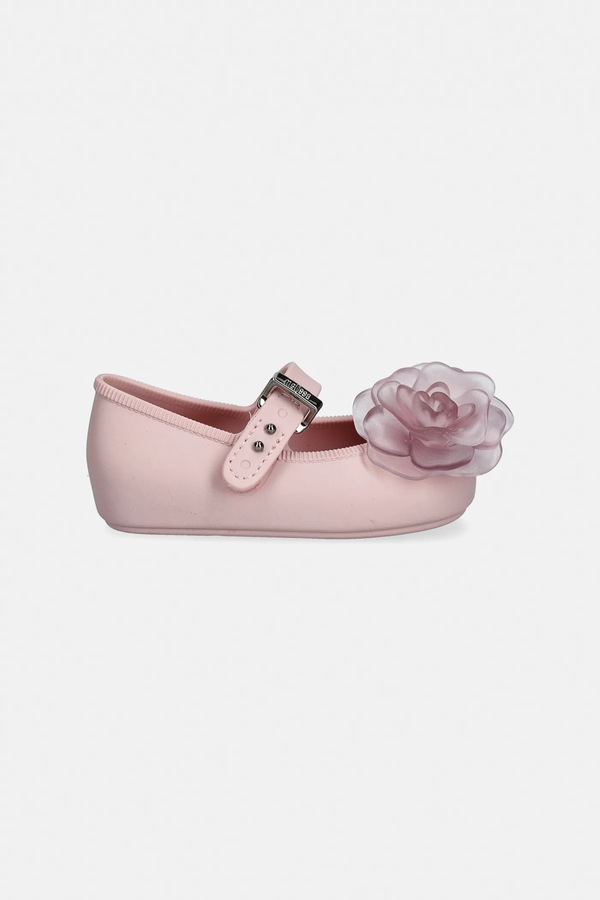 Детские балетки Melissa SOFT BALLERINA PETALS BB цвет розовый