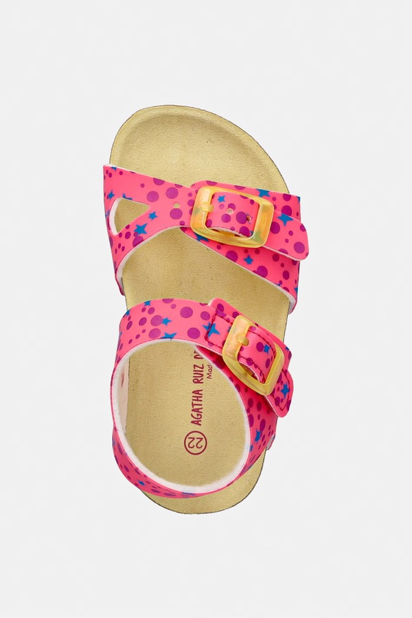 Босоніжки дитячі Agatha Ruiz de la Prada колір рожевий фото 4