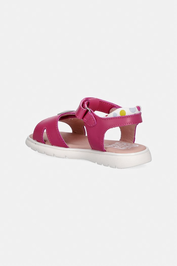 Босоножки детские кожаные Agatha Ruiz de la Prada цвет розовый фото 2