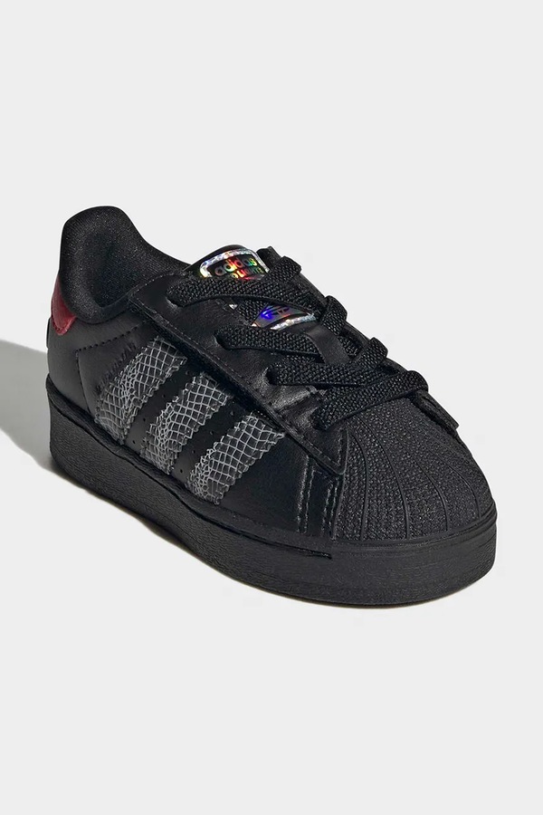 Детские кроссовки adidas Originals SUPERSTAR LED LIGHTS цвет черный