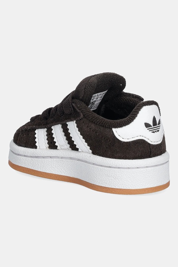 Детские кожаные кроссовки adidas Originals CAMPUS 00s цвет черный фото 2