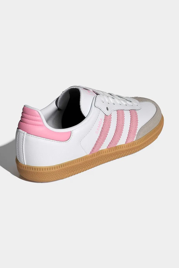 Детские кроссовки adidas Originals SAMBA OG цвет белый фото 2