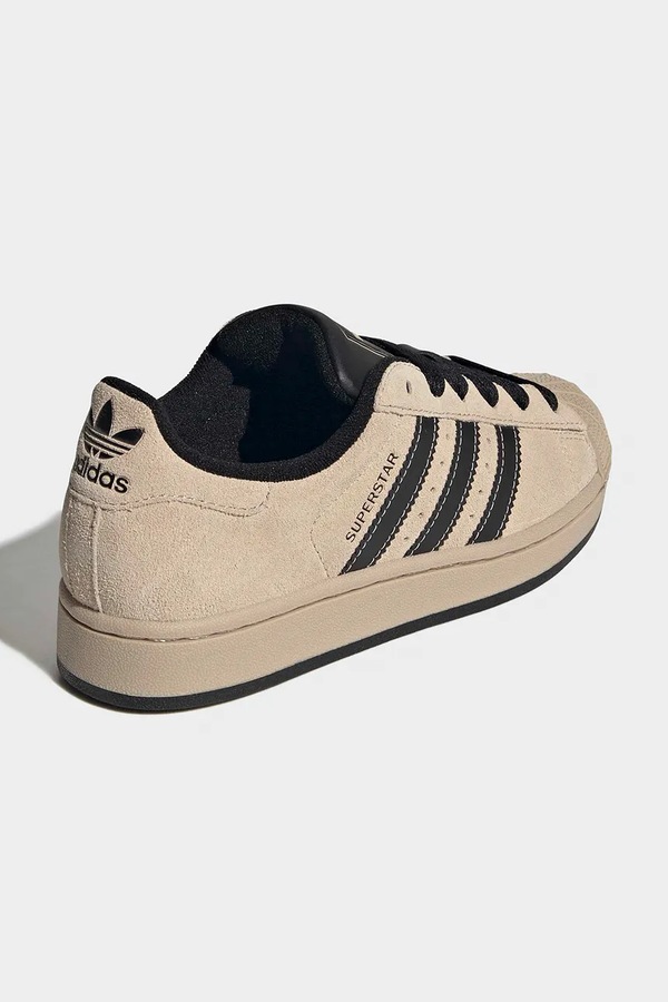 Детские кожаные кроссовки adidas Originals SUPERSTAR II цвет черный фото 2