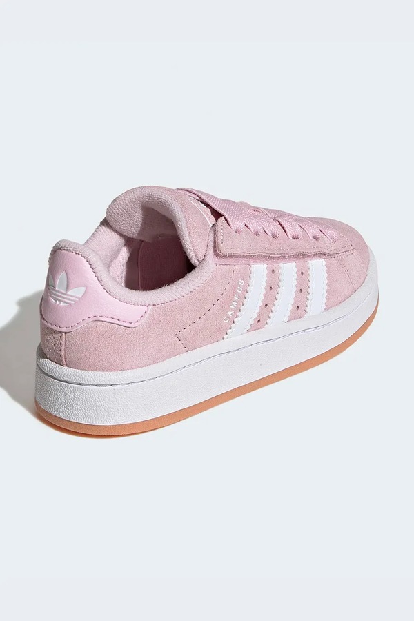 Дитячі шкіряні кросівки adidas Originals CAMPUS 00s колір рожевий фото 2