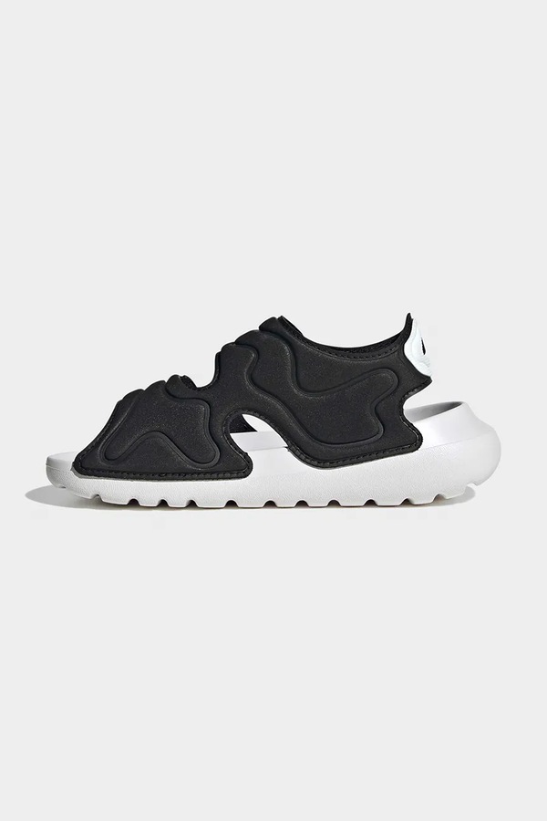 Дитячі сандалі adidas ALTASWIM 3 колір чорний фото 4