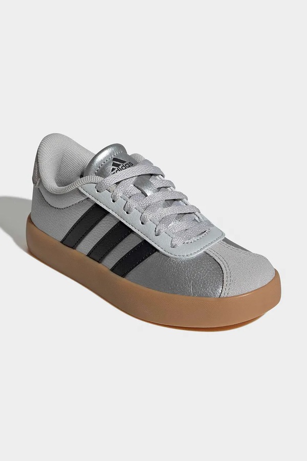 Дитячі кросівки adidas VL COURT 3.0 колір срібний