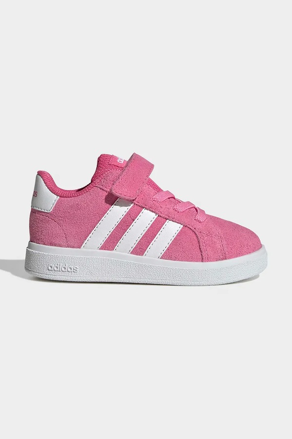 Кросівки для немовлят adidas GRAND COURT 00s колір рожевий