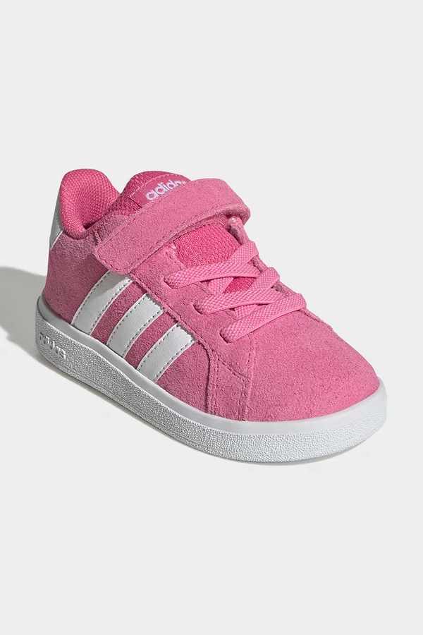 Кросівки для немовлят adidas GRAND COURT 00s колір рожевий