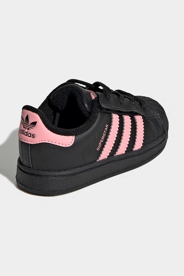 Детские кроссовки adidas Originals SUPERSTAR II цвет черный фото 2