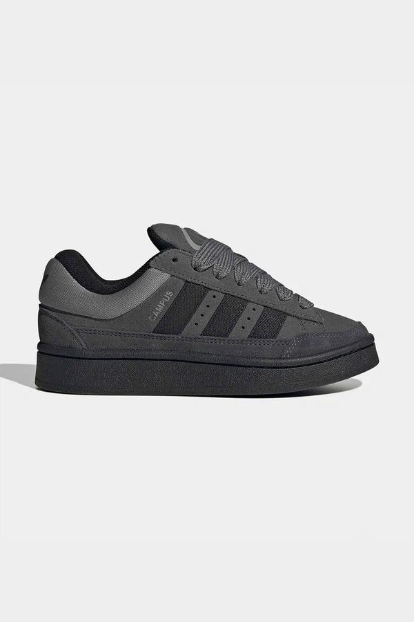 Дитячі шкіряні кросівки adidas Originals CAMPUS ST колір чорний