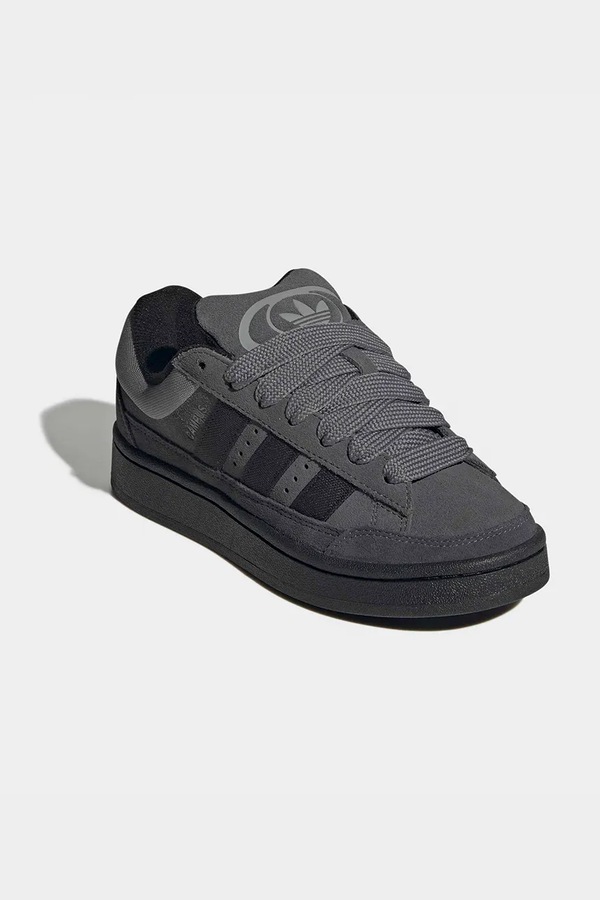 Дитячі шкіряні кросівки adidas Originals CAMPUS ST колір чорний