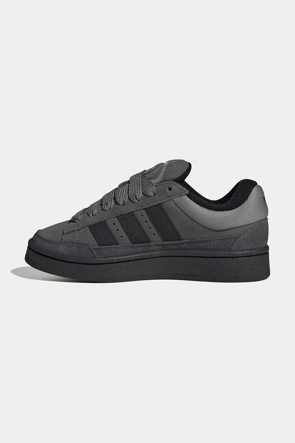 Дитячі шкіряні кросівки adidas Originals CAMPUS ST колір чорний фото 4