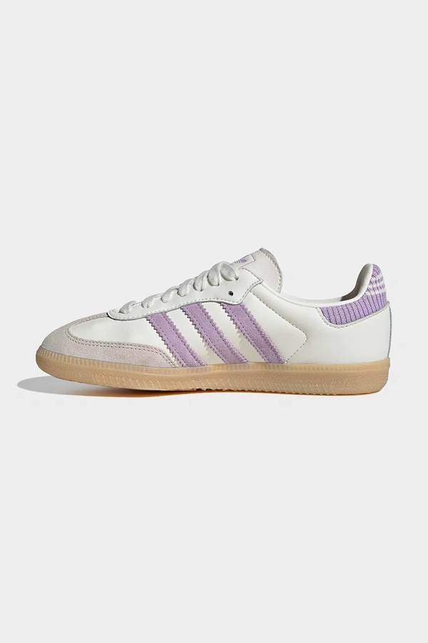 SAMBA OG кросівки дитячі шкіряні adidas Originals колір білий фото 4