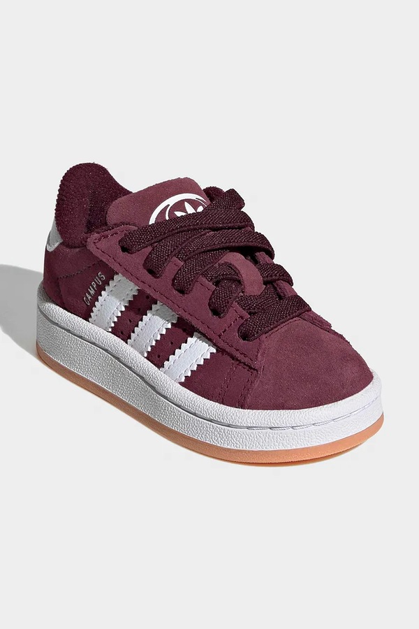 Детские замшевые кроссовки adidas Originals CAMPUS 00s цвет фиолетовый