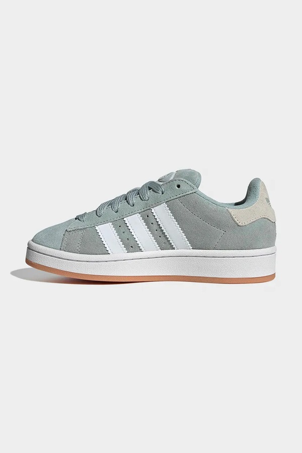 Дитячі замшеві кросівки adidas Originals CAMPUS 00s колір бірюзовий фото 4