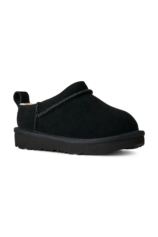 Ботинки зимние детские замшевые UGG CLASSIC MICRO цвет черный