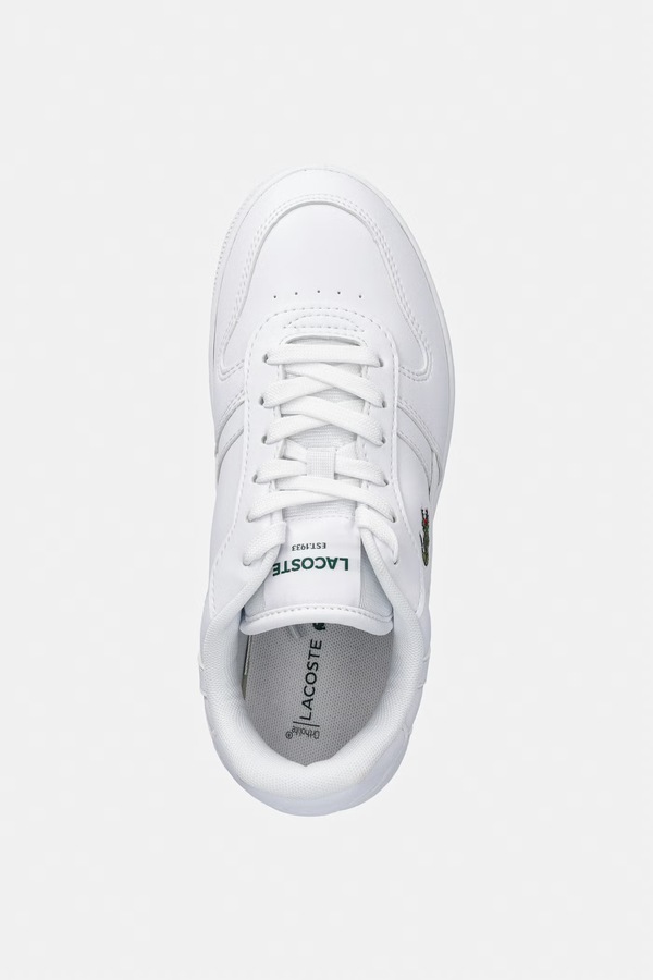 Кросівки дитячі Lacoste колір білий фото 4