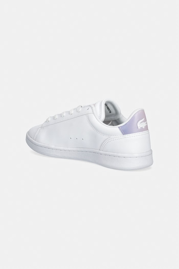Кроссовки детские Lacoste цвет белый фото 2