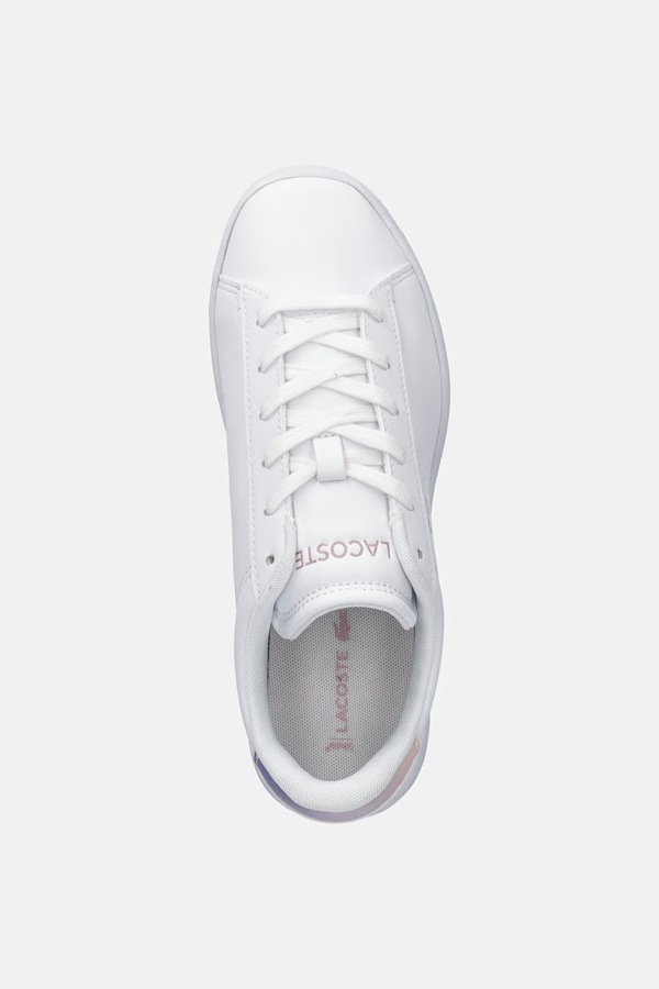 Кросівки дитячі Lacoste колір білий фото 4