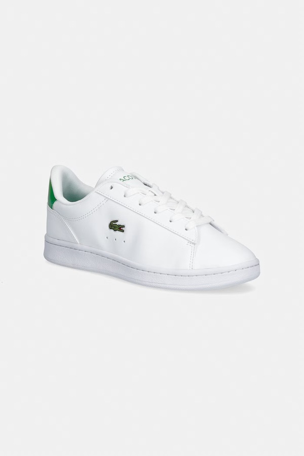 Детские кроссовки Lacoste цвет белый