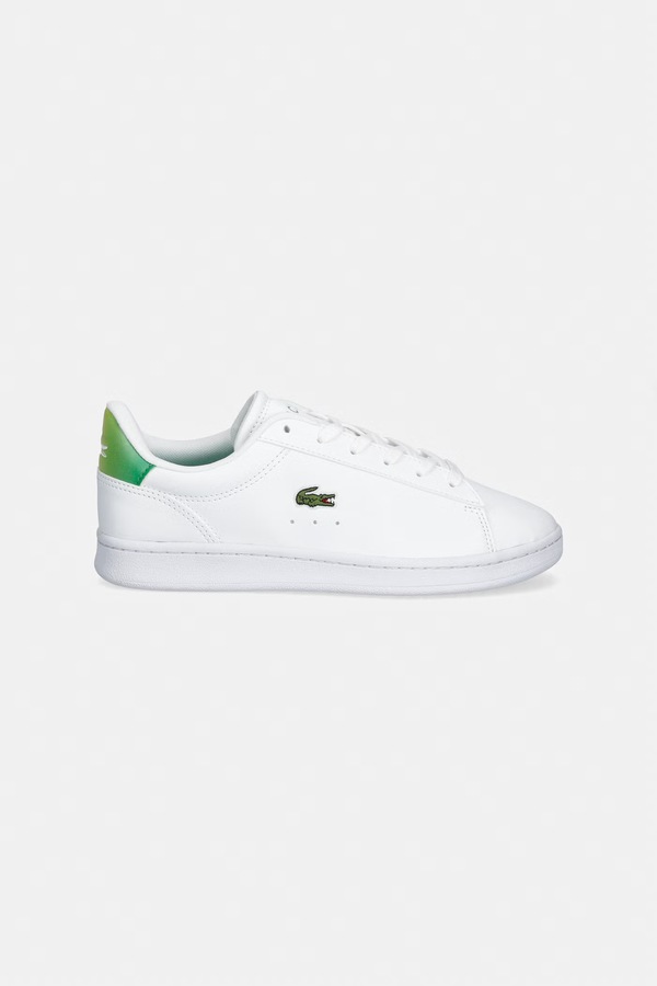 Детские кроссовки Lacoste цвет белый
