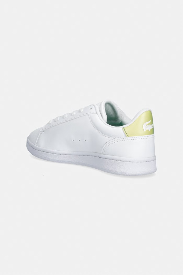 Детские кроссовки Lacoste цвет белый фото 2