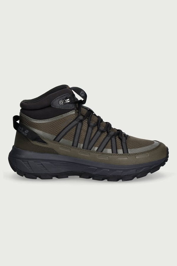 Взуття трекінгове чоловіче Jack Wolfskin Wild Hike Texapore колір чорний