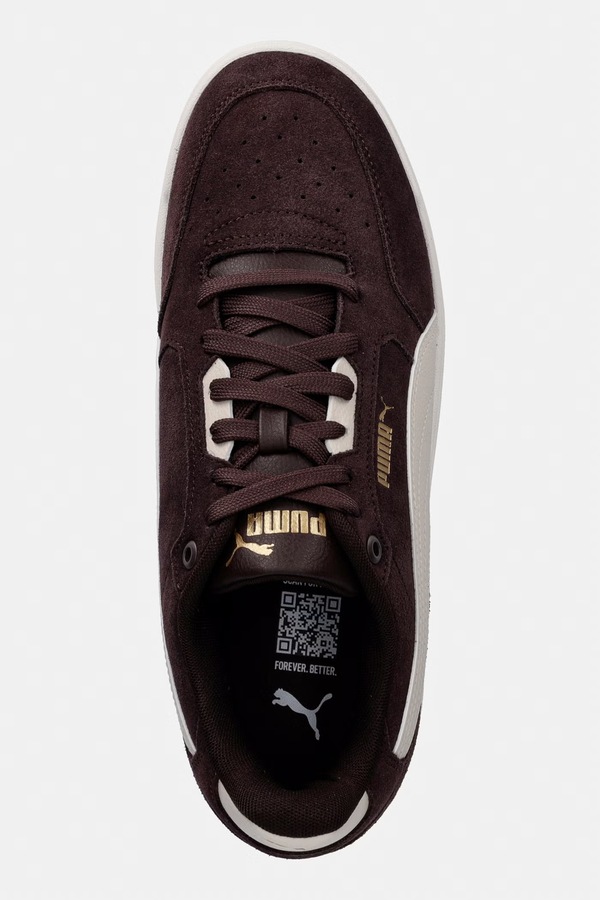 Shuffle Downtown кросівки чоловічі замшеві Puma колір коричневий фото 4