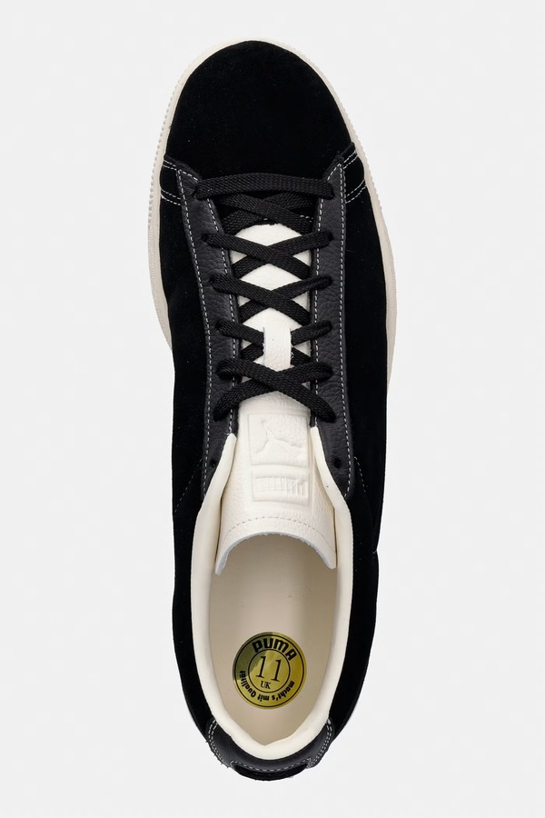 Suede Icons кросівки чоловічі замшеві Puma колір чорний фото 4