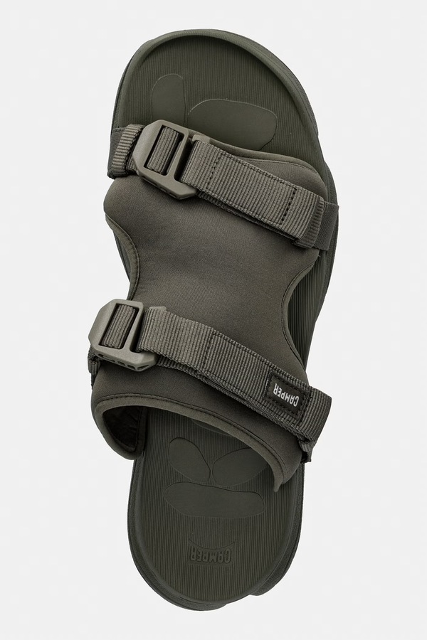 Шльопанці чоловічі Camper Karst Sandal колір зелений фото 4