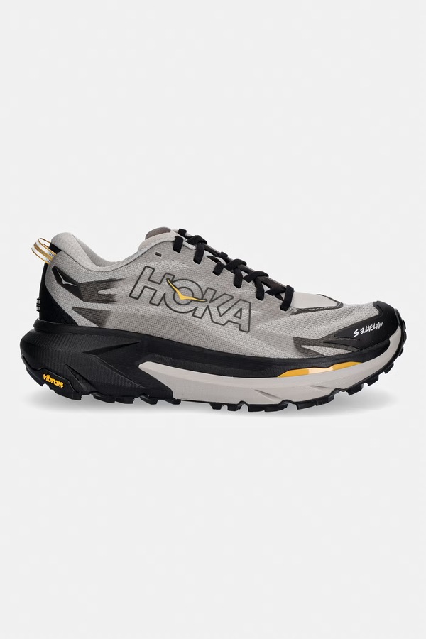 Ботинки трекинговые мужские Hoka Mafate 5 цвет серый