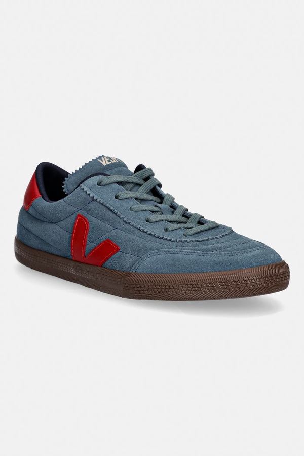 Замшеві кросівки Veja PANENKA SUEDE колір сірий