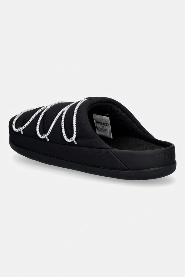 Тапочки Moon Boot MB SOFT SLIPPER колір чорний фото 2