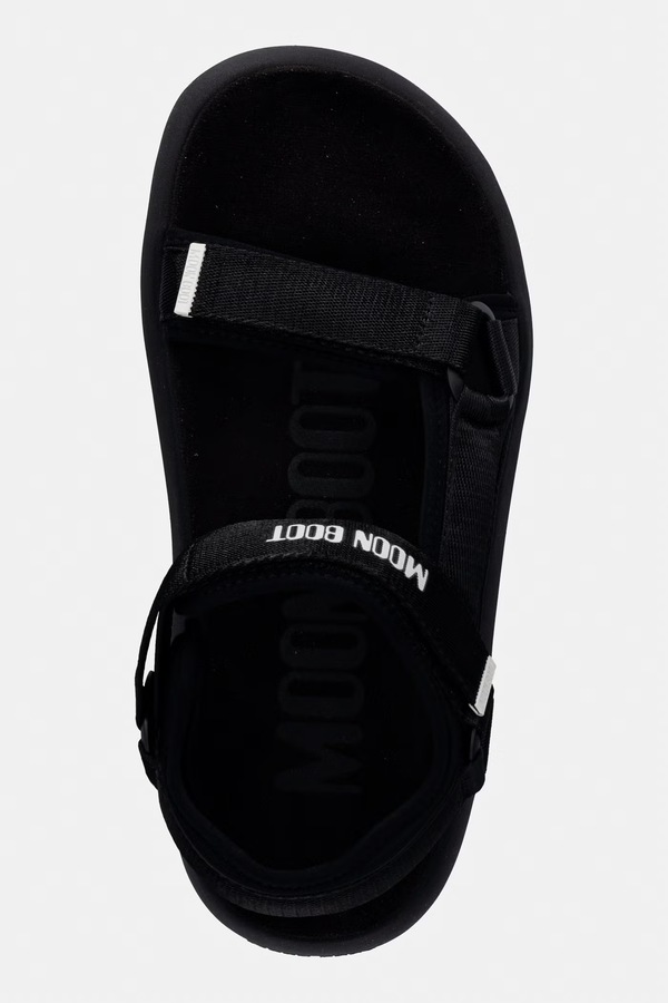 Сандалі Moon Boot MB SUPER SANDAL колір чорний фото 4