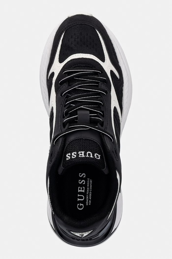 SQUAN кросівки чоловічі Guess колір чорний фото 4