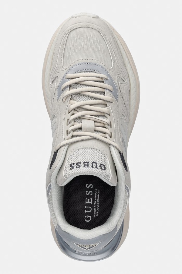 SQUAN кросівки чоловічі Guess колір сірий фото 4