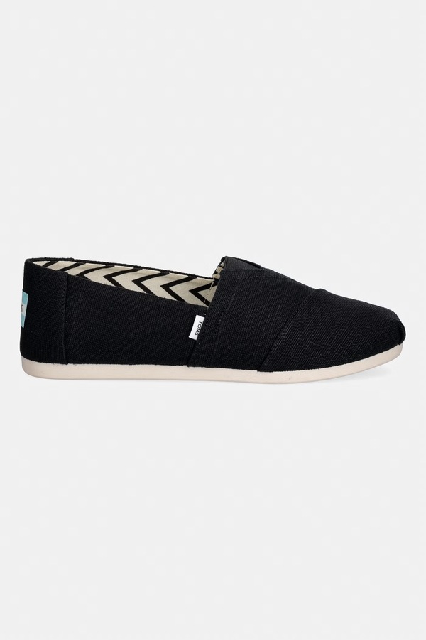 Еспадрильї чоловічі Toms ALPARGATA CLASSIC колір чорний