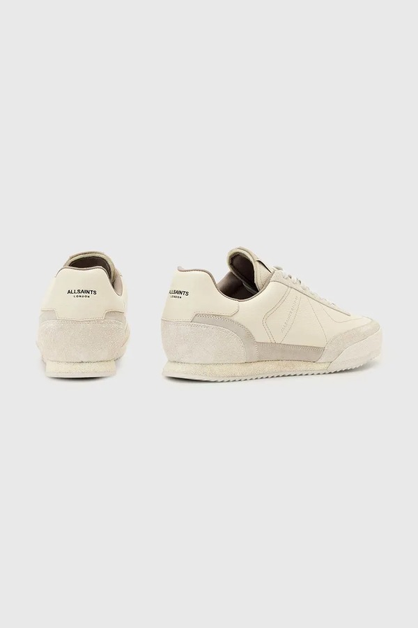 Harri Low Top кроссовки мужские кожаные AllSaints цвет белый фото 2